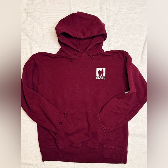 ossies surf shop Other - Men's Burgundy Hoodie
